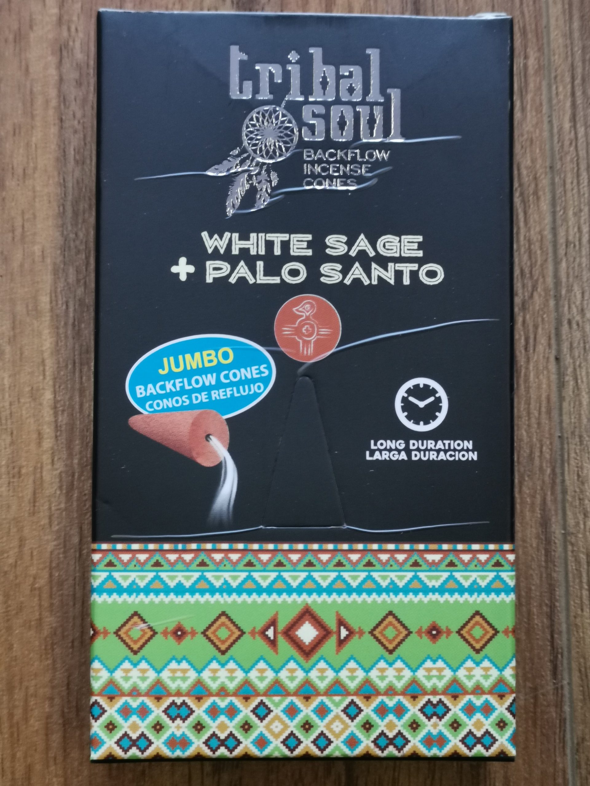 10 Cones Tribal Soul Backflow Incesne Palo Santo White Sage